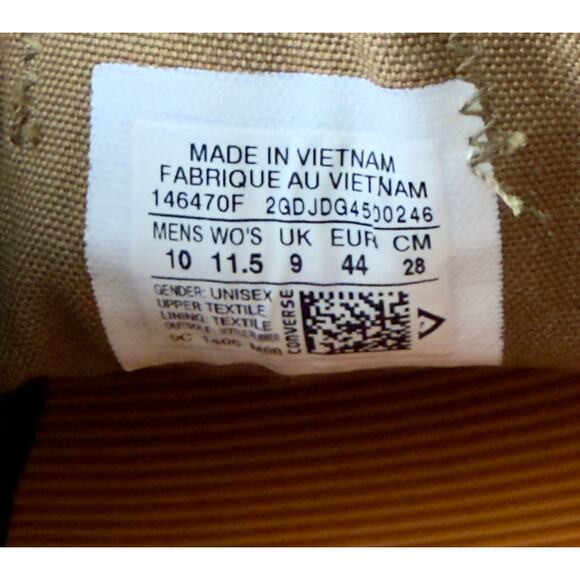 Converse All Star Comfort Causal Walking Preppy Sneakers Mens 10/Womens 11.5 - Picture 3 of 9